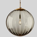 Nordic Glass Globe LED Pendant Light – Modern Hanging Lamp for Kitchen, Dining & Bedroom
