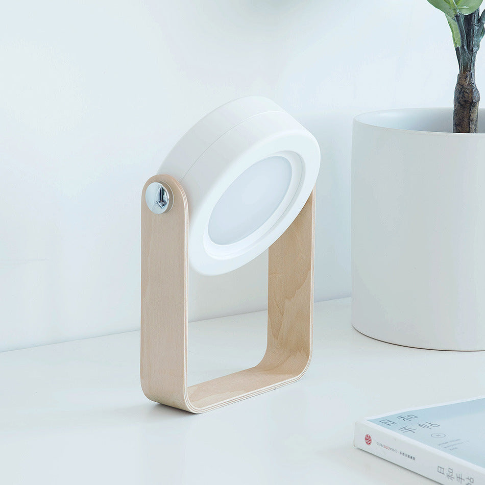 Foldable LED Reading Lamp – Portable USB Rechargeable Touch Night Light for Home & Travel